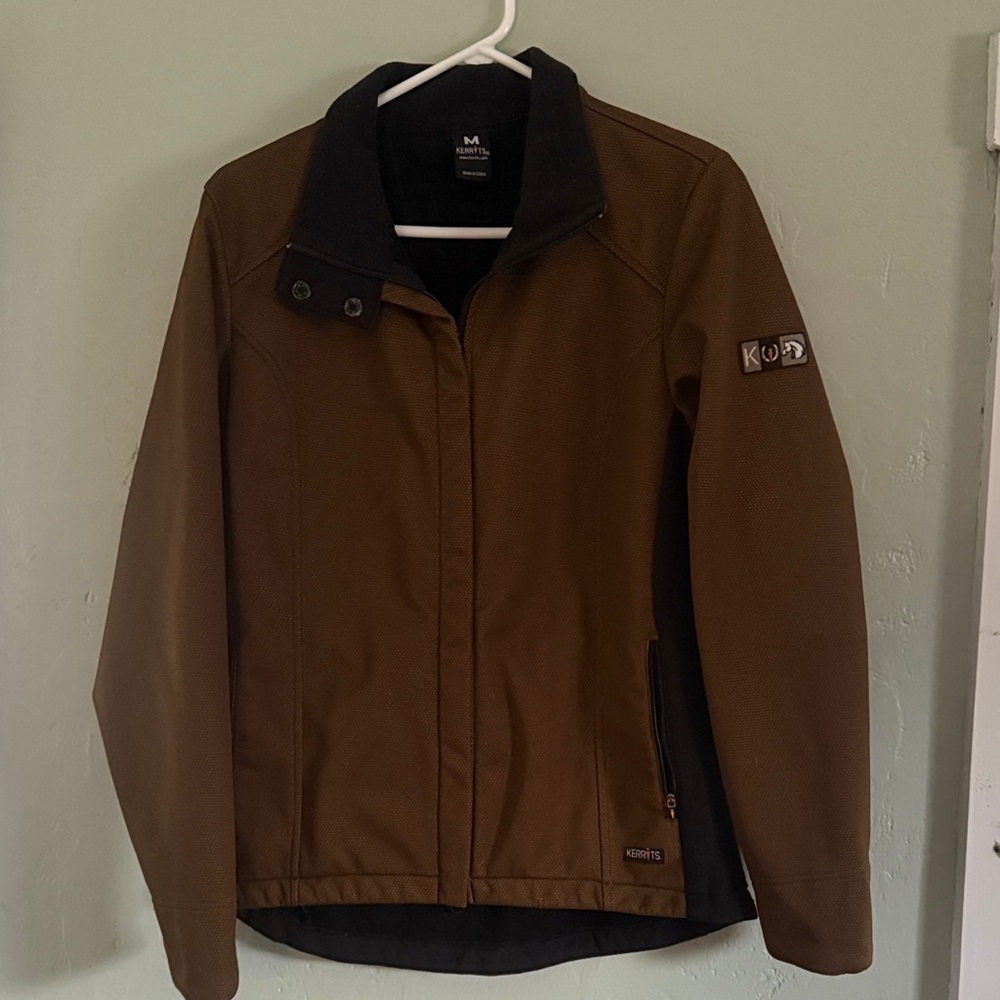 Kerrits Brown reflective Jacket